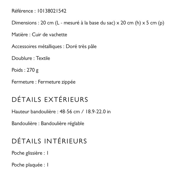 Longchamp Le Foulonne Small Crossbody Bag - Picture 7 of 7